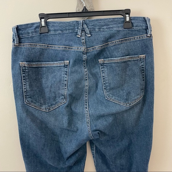 Good American Good Legs Jeans Blue 004 Size 18 High Rise Skinny Kardashian - Picture 10 of 15